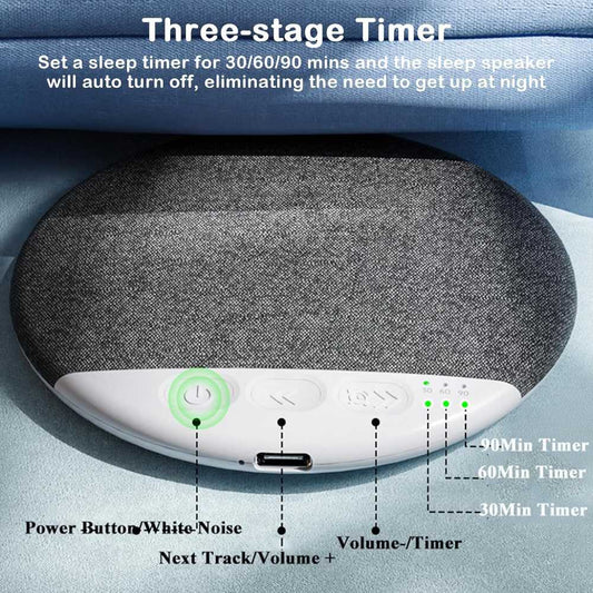Bluetooth Pillow Speaker for Sleeping